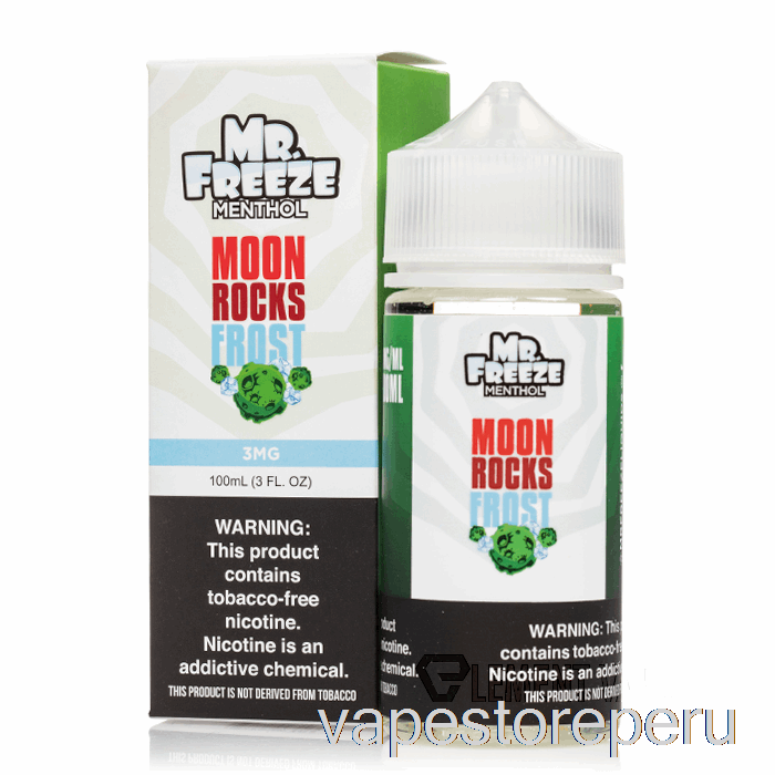 Vape Sin Nicotina Peru Moonrocks Frost - Mr Frozen - 100ml 0mg